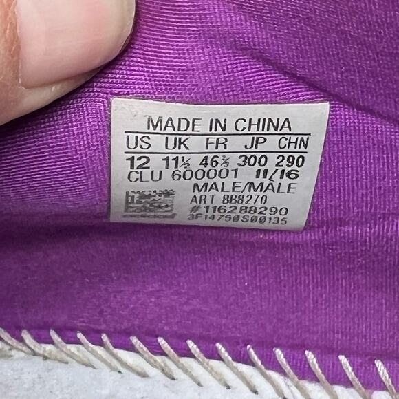 Adidas Shoes Mens 12 Dame 3 All Star Game Basketball Sneaker - Picture 8 of 9